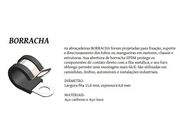 Abraçadeiras Emborrachadas 